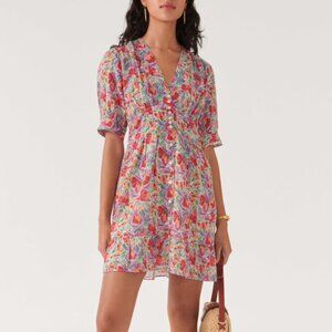 NWT ba&sh Aniela Mini Dress. Size Small.